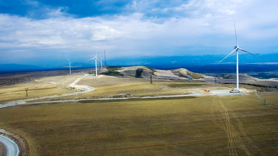 The first wind power plant built in Georgia geotv.ge